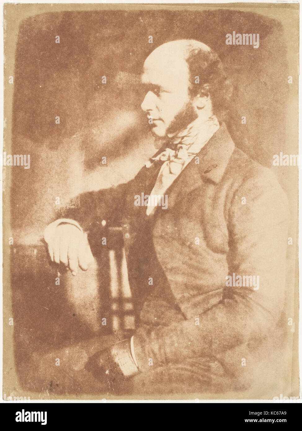 Dr. Inglis, Halifax, 1843-47, gesalzen Papier Drucken von Papier, Negative, Fotos, David Octavius Hill (Britisch, Perth, Schottland Stockfoto