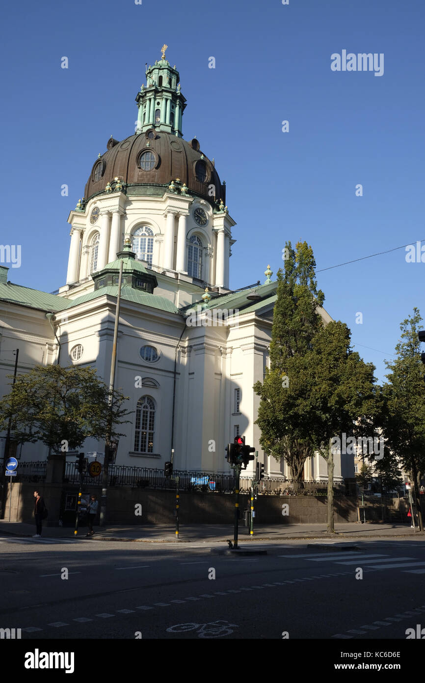 Vasa Kirche in Stockholm. Stockfoto