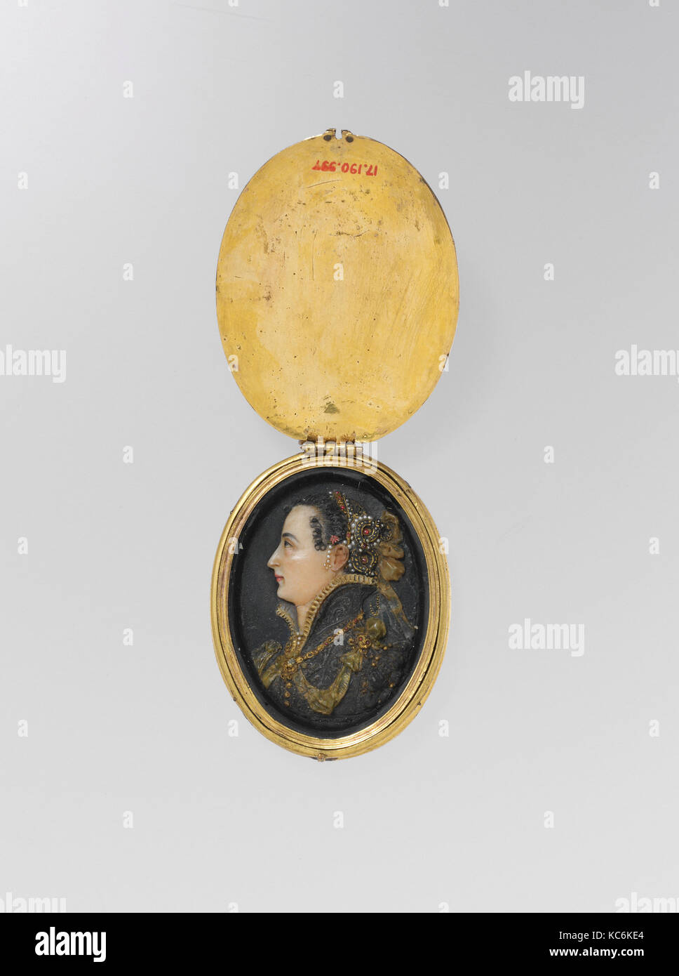 Eine Dame, bei Maker: Alfred André, aus dem späten 19. Jahrhundert Stockfoto