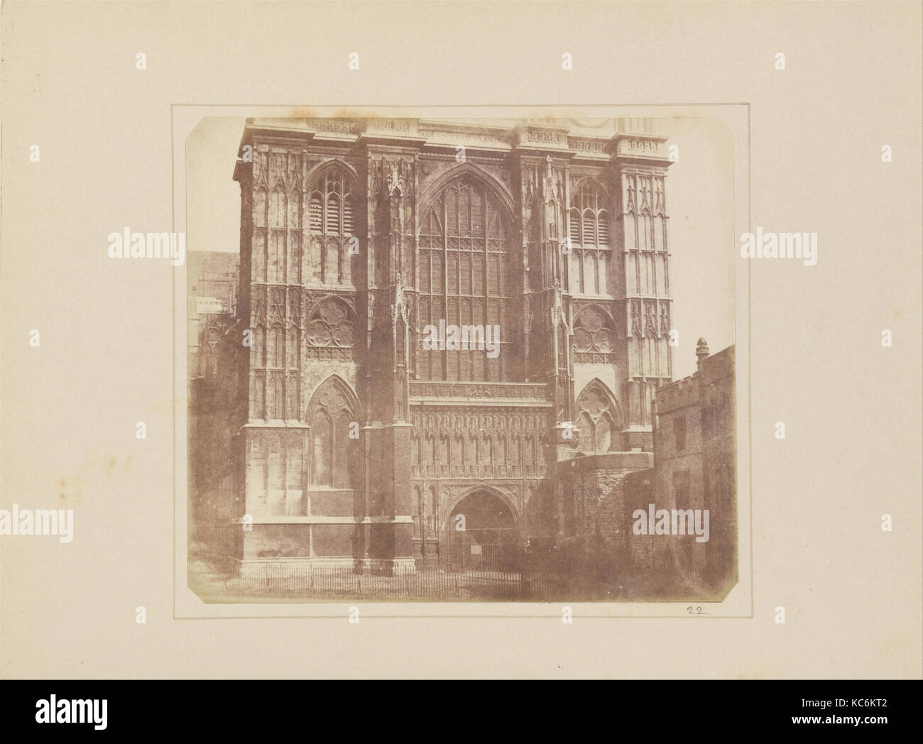 Westminster Abbey, Nicolaas Henneman, vor Mai 1845 Stockfoto