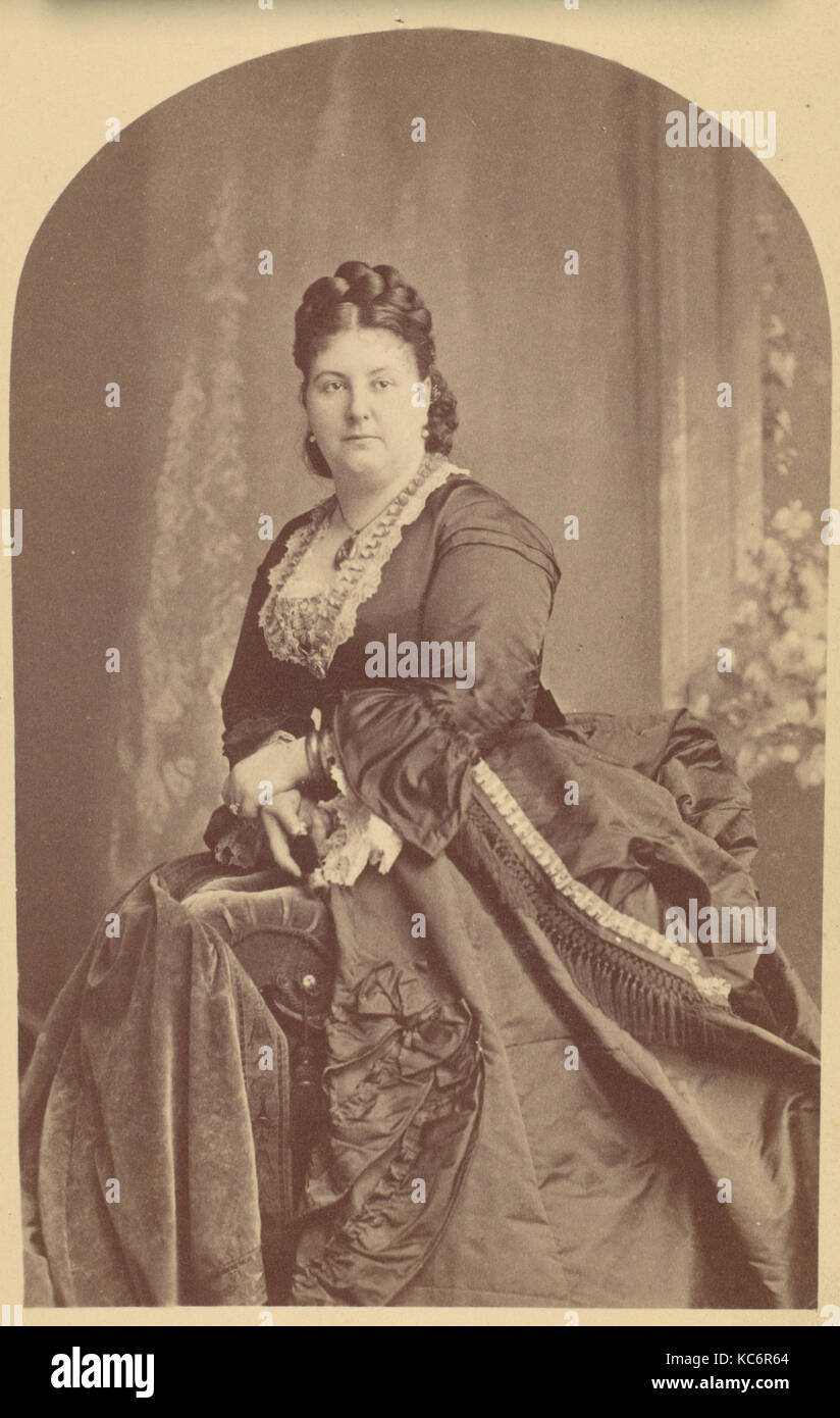 Die britische Sopranistin Euphrosyne Parepa-Rosa (1836-1874), Jeremia Gurney, 1870 s Stockfoto