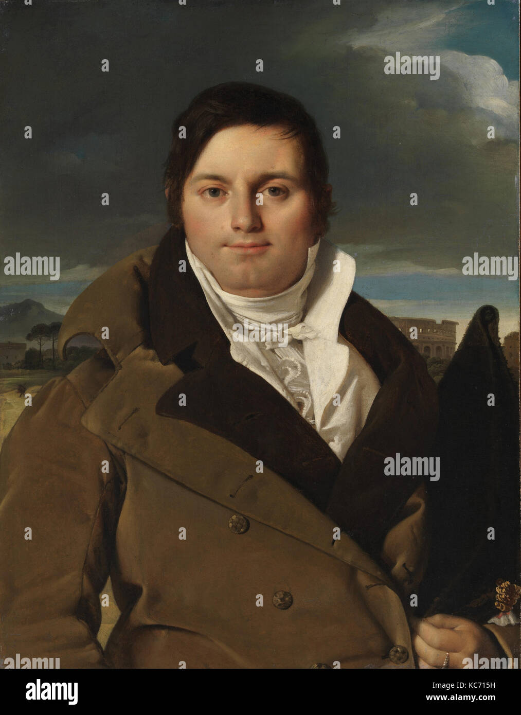 Joseph-Antoine Moltedo (geboren 1775), Jean Auguste Dominique Ingres, Ca. 1810 Stockfoto