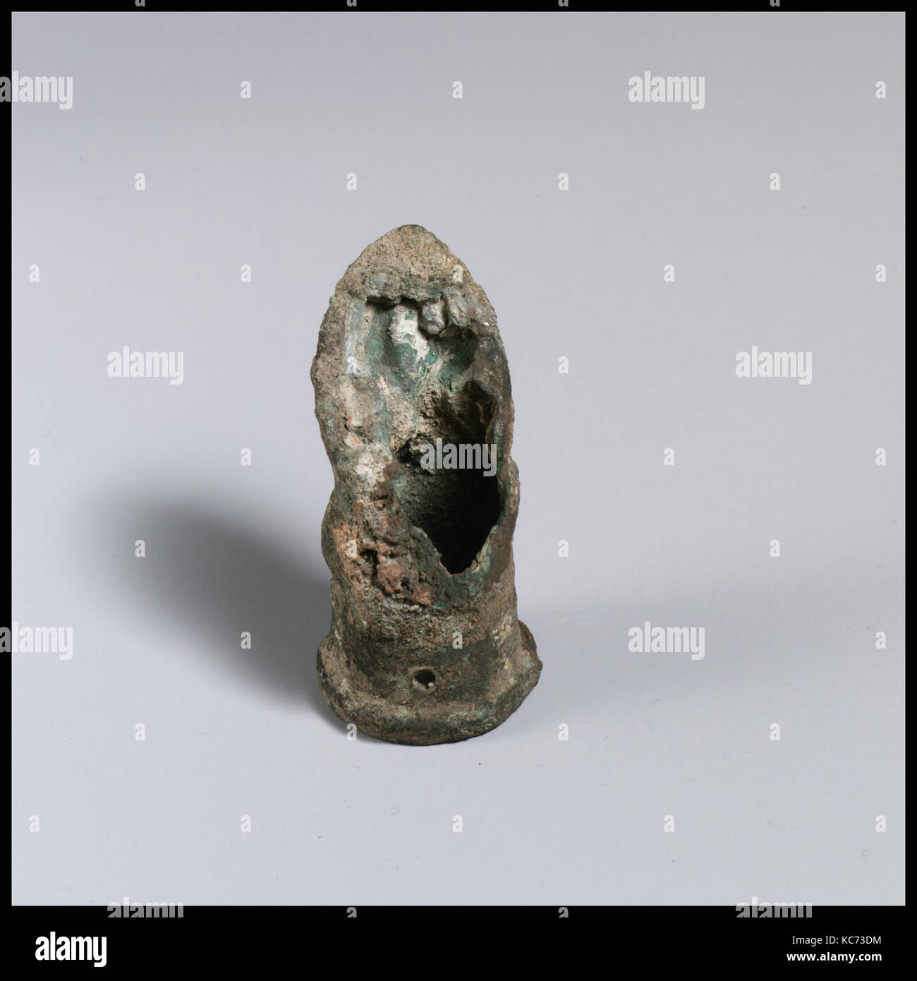 Huf, Kuh, Bronze, 2 9/16-in. (6,5 cm), Bronzen Stockfoto