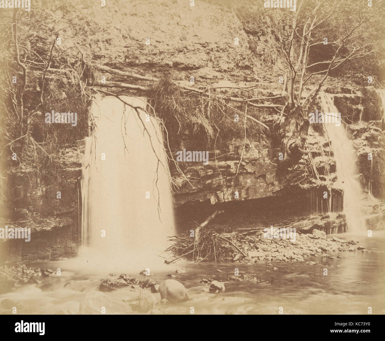Die untere Herbst 1856 Albumen silber Drucken, Fotos, G. B. Gething (Britisch Stockfoto