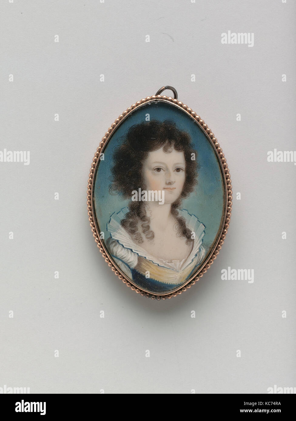 Frau James Bleecker (Sarah Bache), John Ramage, Ca. 1795 Stockfoto