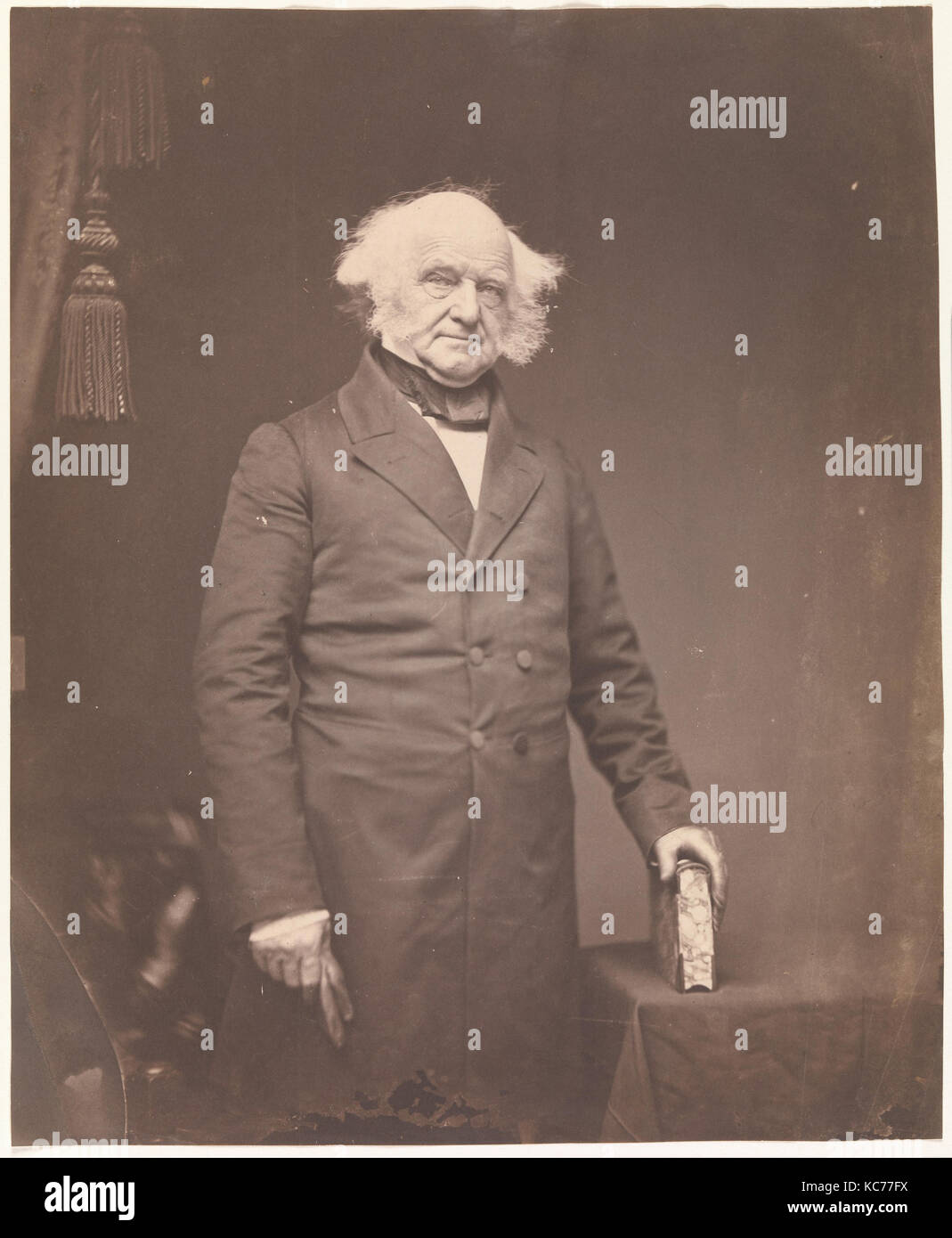 Präsident Martin Van Buren, Mathew B. Brady, 1855 - 58 Stockfoto