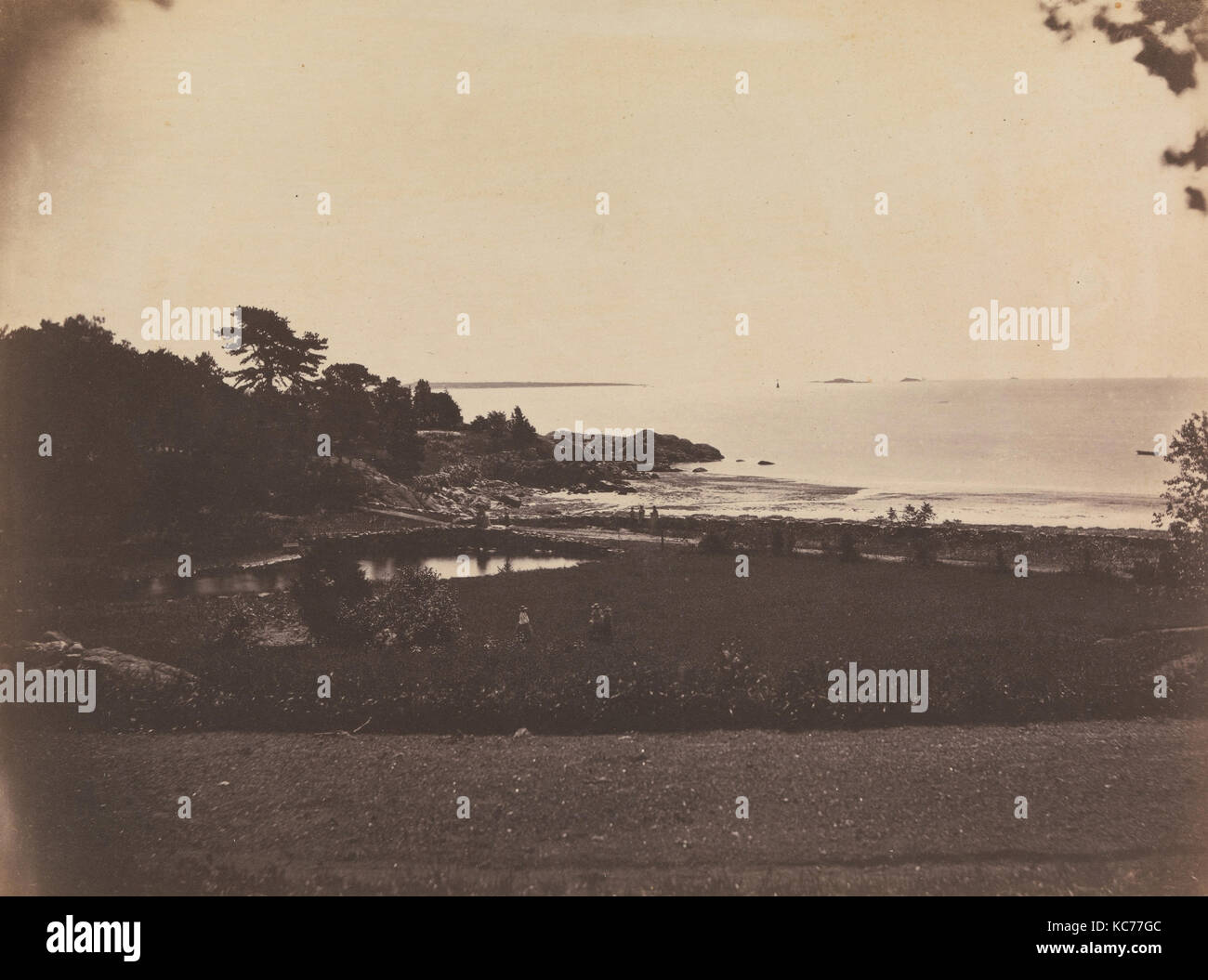 Landschaft, Stolz's Crossing, Samuel Masuren, Ca. 1856 Stockfoto