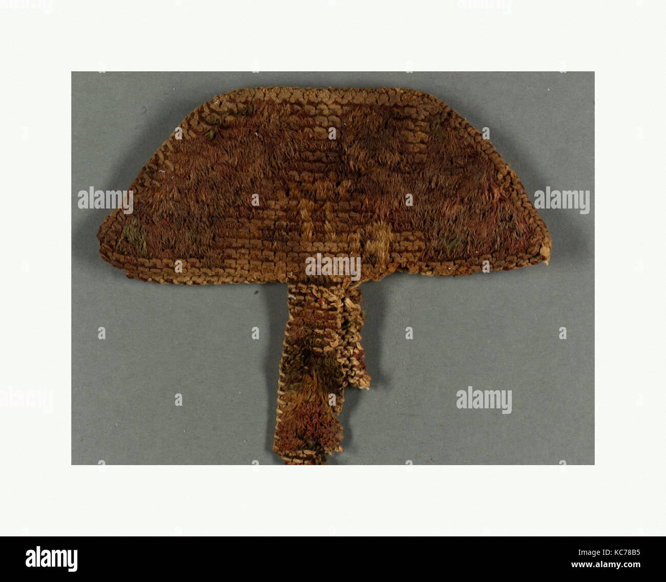 Hut, 7. - 10. Jahrhundert, Peru, peruanische, Camelid Haar, Höhe 5 in., Textiles-Costumes Stockfoto