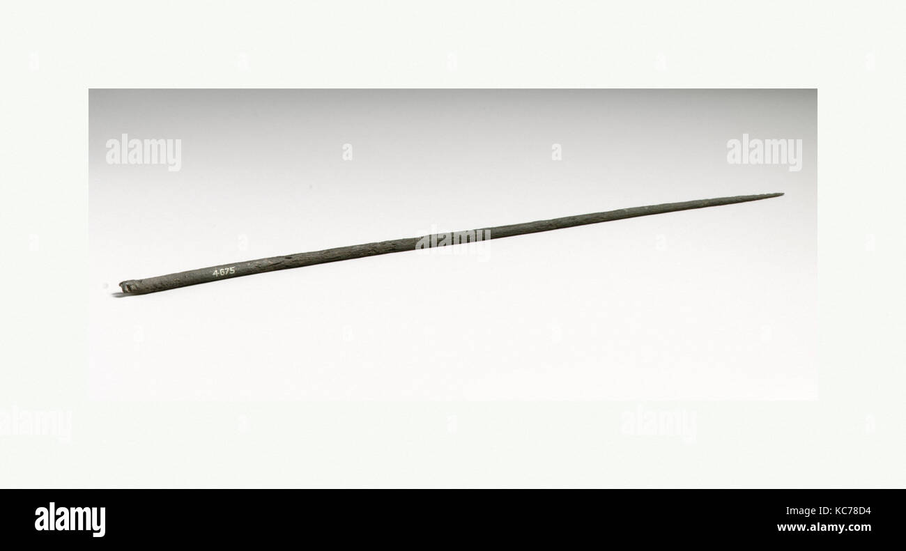 Stift, die zyprische, die Bronze, Andere: 11 1/4 in. (28,6 cm), Bronzen Stockfoto