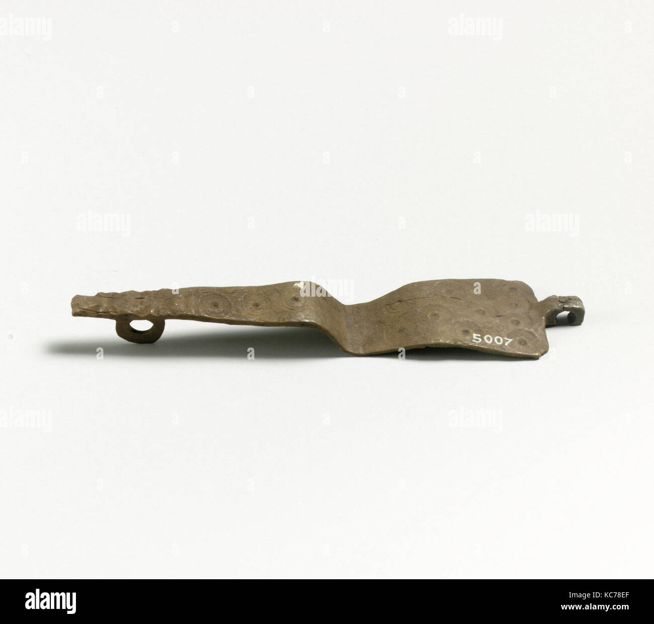 Haspe, die zyprische, die Bronze, Andere: 4. (10,2 cm), Bronzen Stockfoto