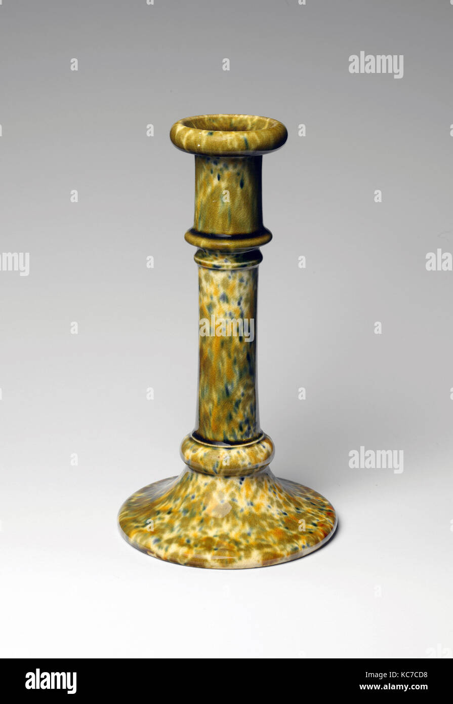 Leuchter, United States Pottery Company, 1849-58 Stockfoto