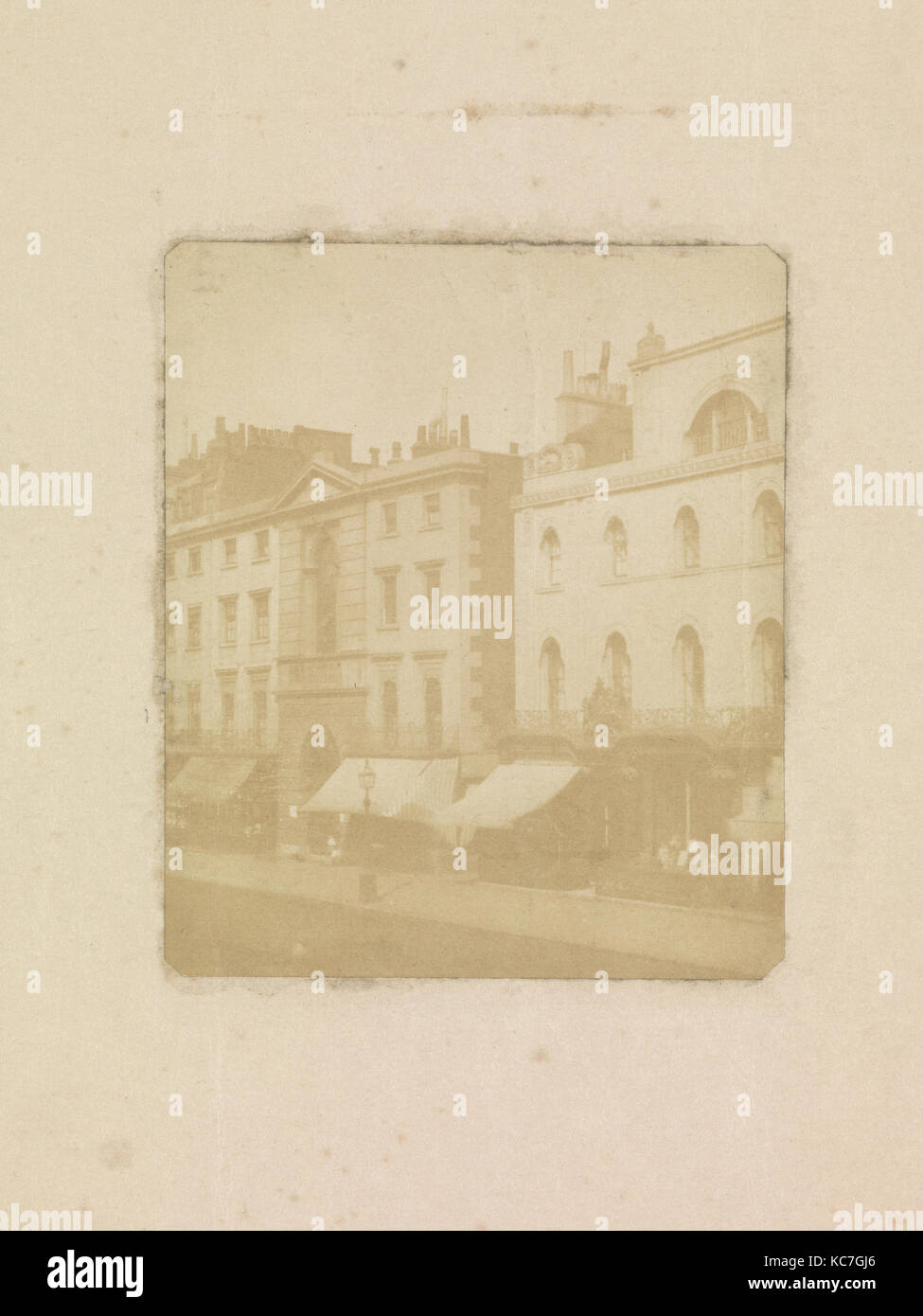 Nr. 170 - 176 Regent Street, London, William Henry Fox Talbot, Ca. 1846 Stockfoto