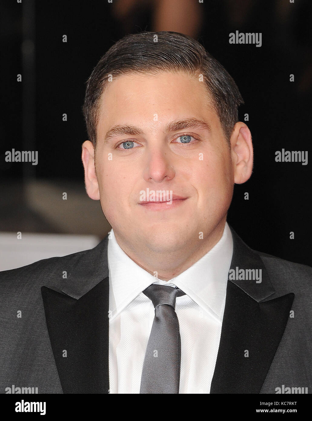 LONDON, ENGLAND - 12. Februar: Jonah Hill an der Presse bei Orange British Academy Film Awards 2012 am Royal Opera House am Februar 12, 2012 in London, England. Personen: Jonah Hill Getriebe Ref: MNC/MediaPunch Hoo-Me.com Stockfoto