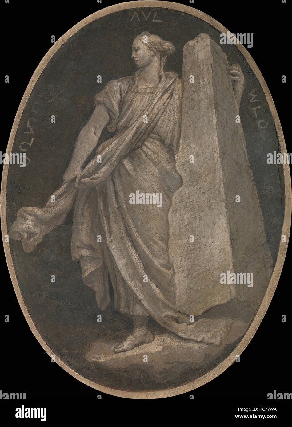 Die Tapferkeit, in der Werkstatt von Giovanni Battista Tiepolo, 1760