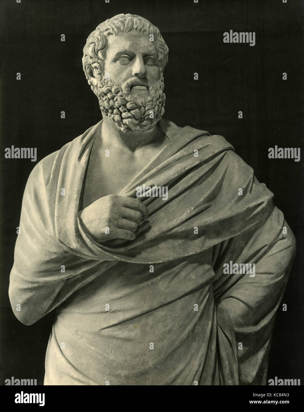 Griechische Autor Sophokles, Marmor statue Stockfoto Griechische Autor Sophokles, Marmor statue Stockfoto