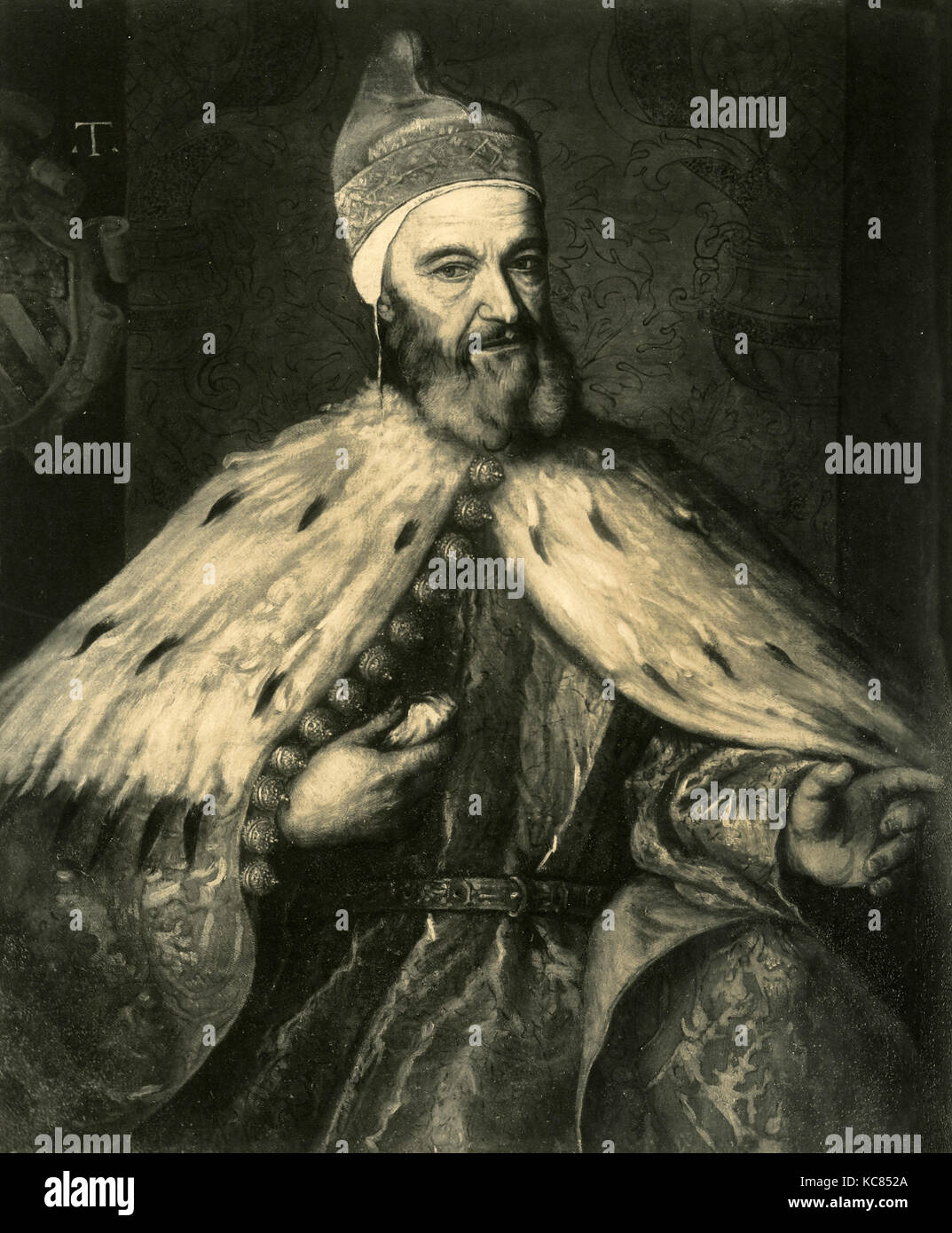 Portrait von Doge Marcantonio Trevisan, Gemälde von Jacopo Robusti