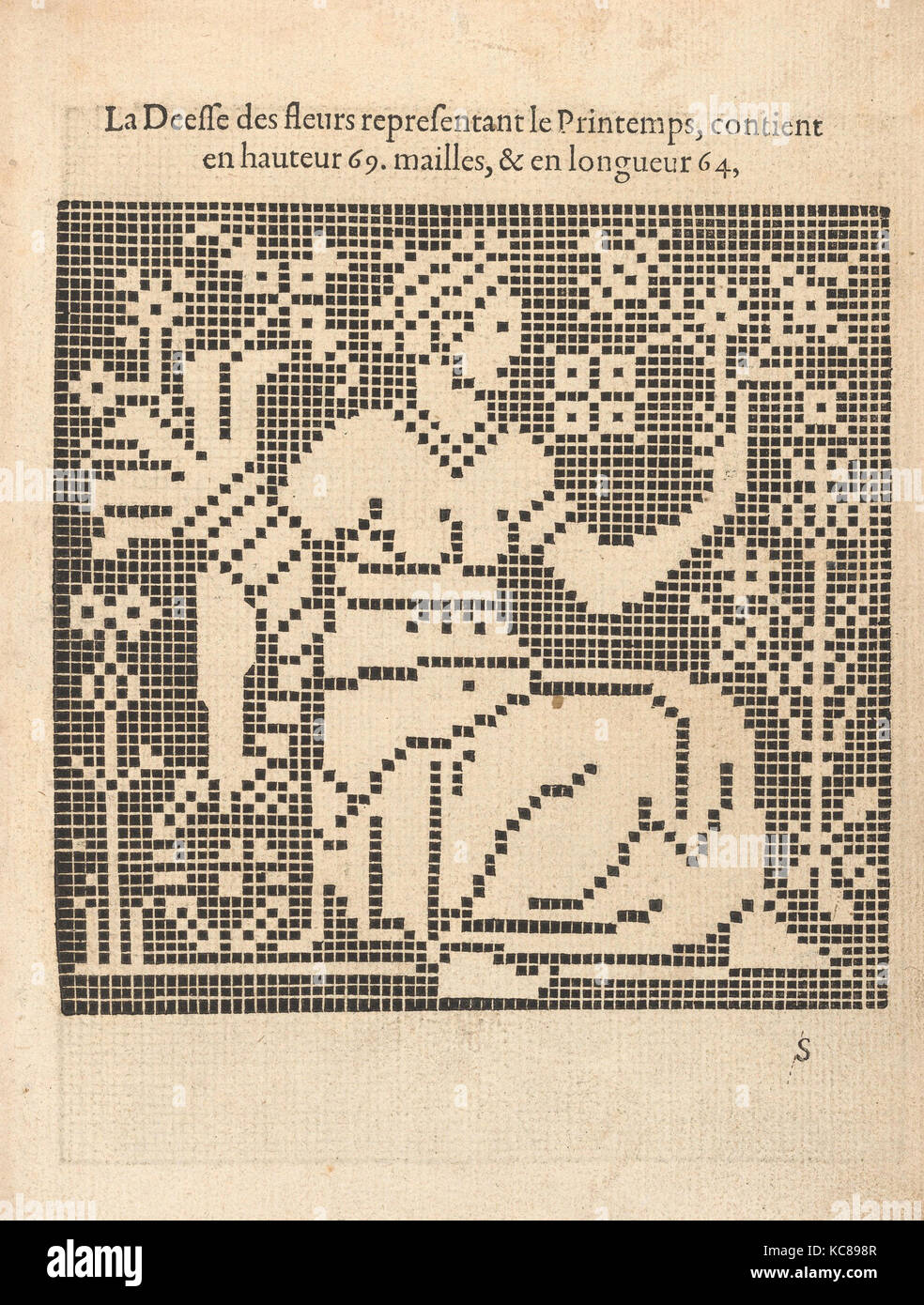 Les Singuliers et Nouveaux Portraicts... Seite 69 (recto), 1588 Stockfoto