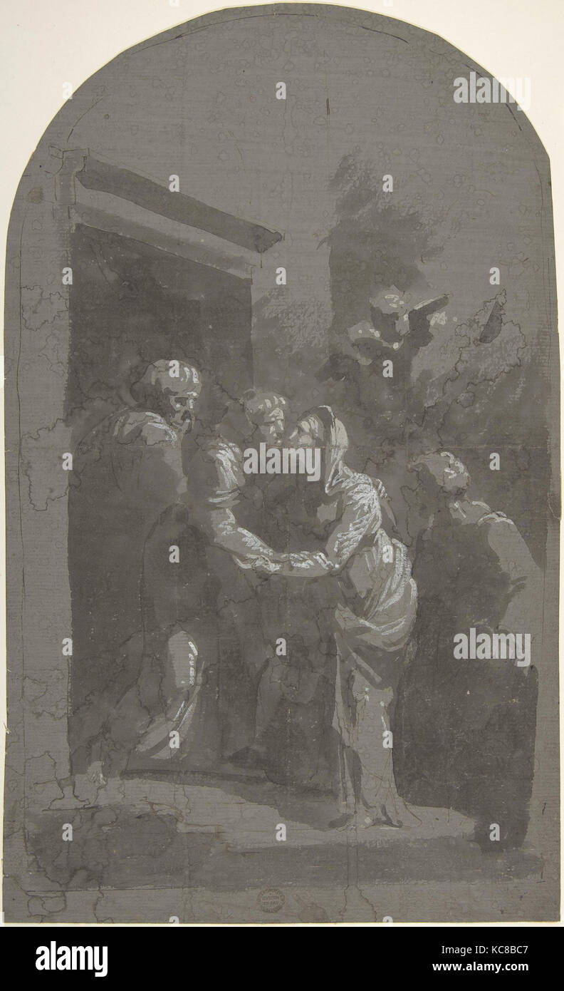 Heimsuchung, Domingos António de Sequeira, 1768 - 1837 Stockfoto