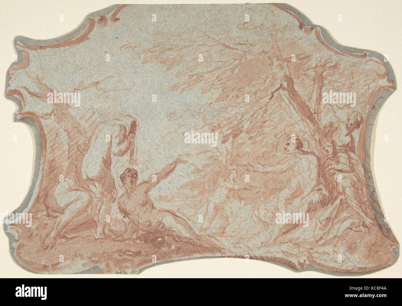 Diana und Callisto, Philipp Hieronymus Brinckmann, 172561