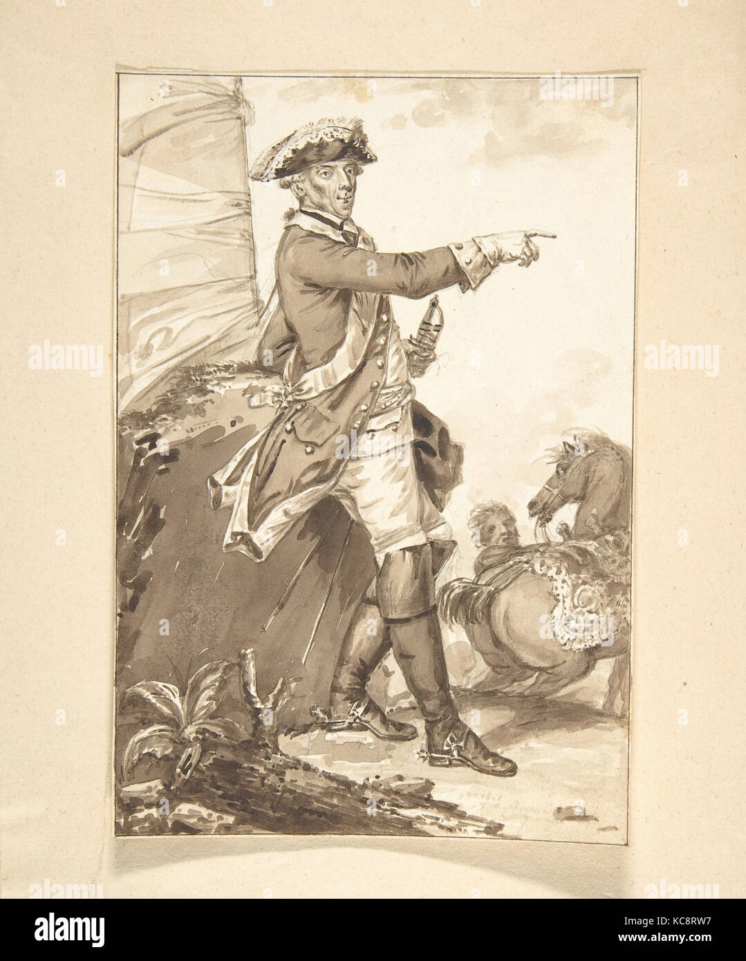 Portrait von Prinz Heinrich von Preußen, Jean-Baptiste-François Bosio, N. d Stockfoto