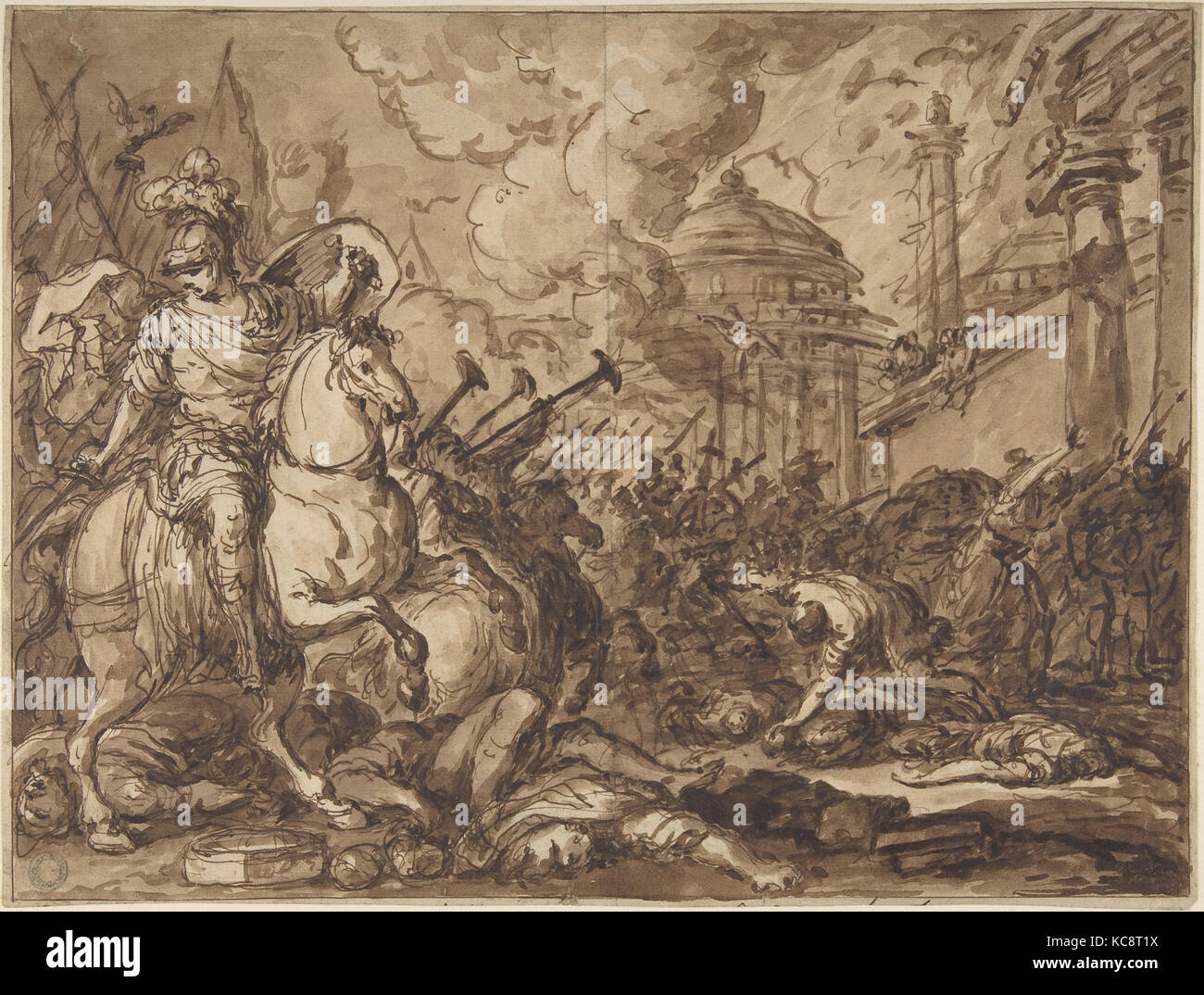 Odysseus in Troja, Antoine Francois Callet, 1780 s Stockfoto