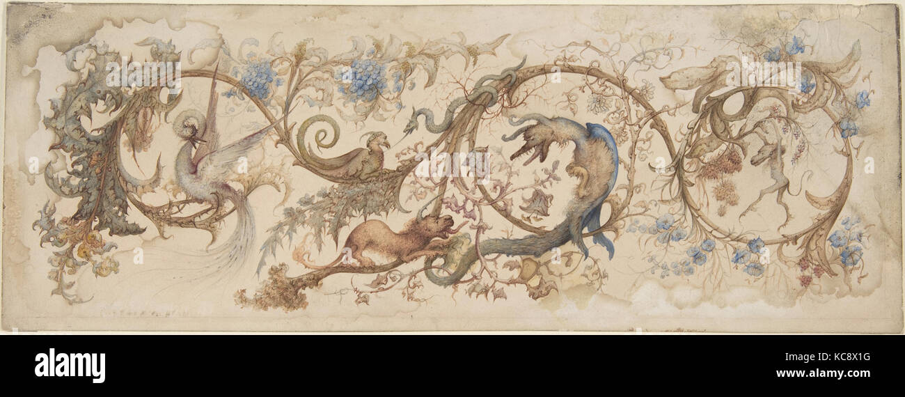 Allegorie der Laster, Gustave Moreau, 1840 zugeschrieben - 98 Stockfoto