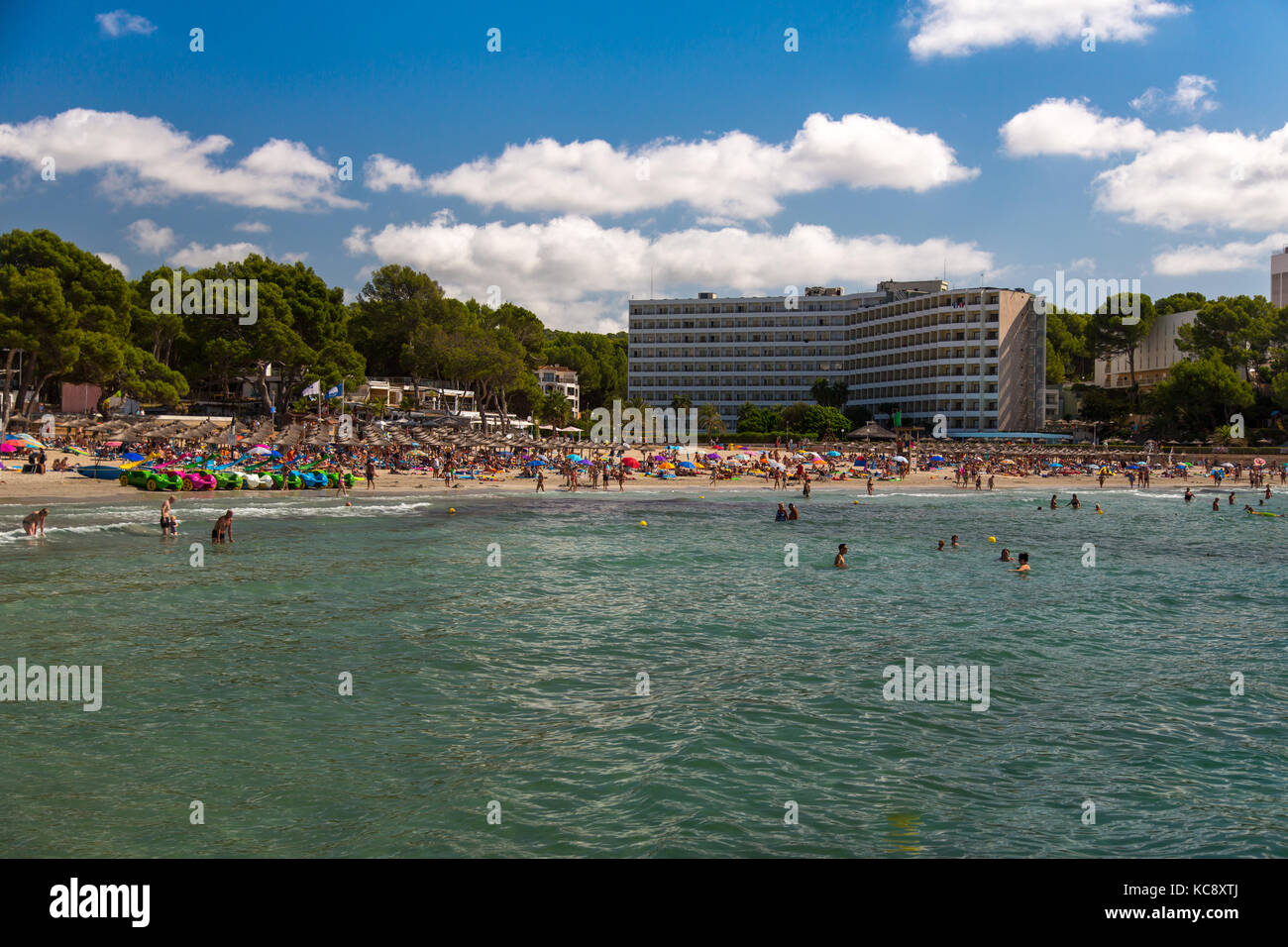 Strand von Mallorca Stockfoto