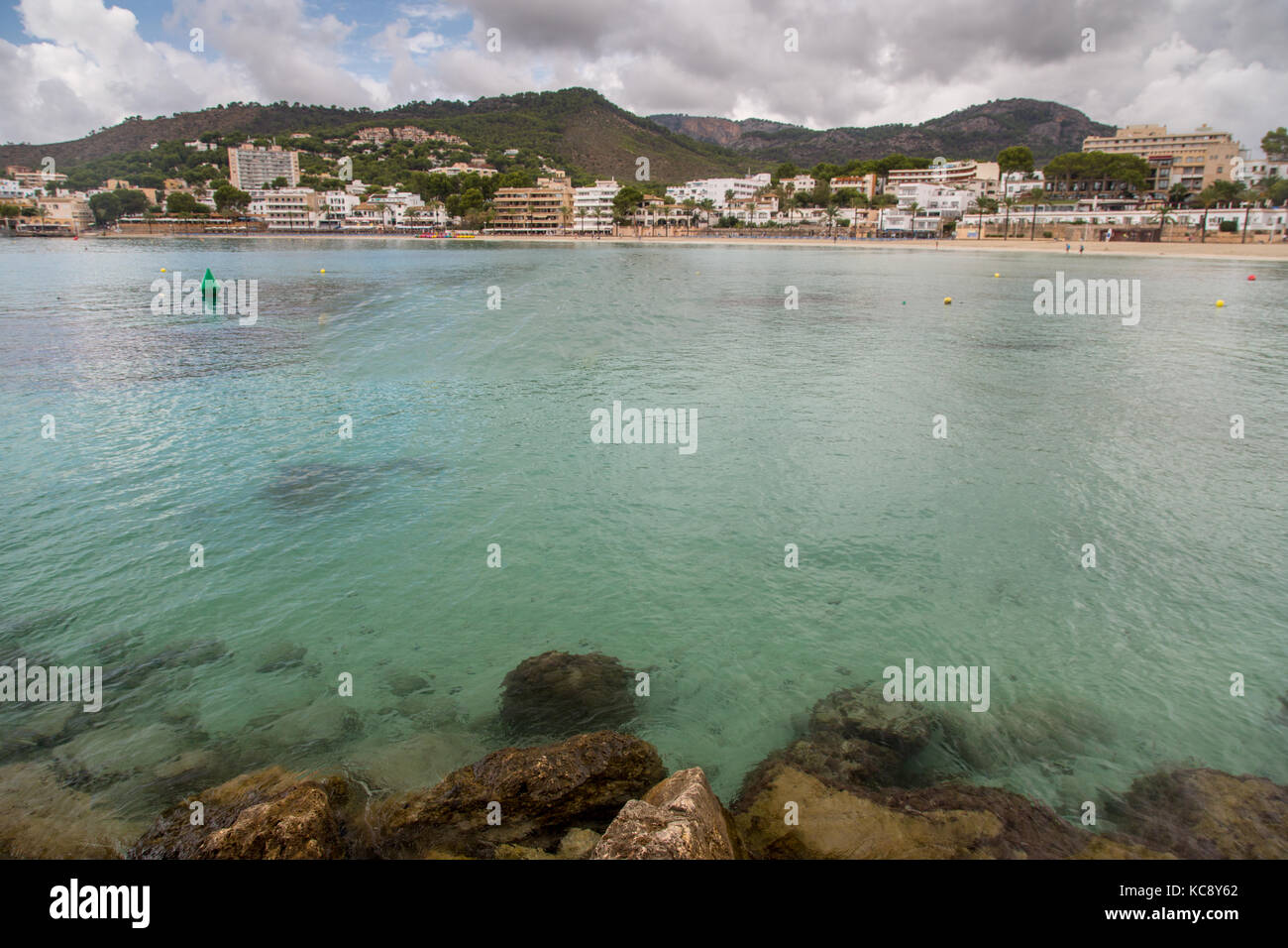 Strand von Mallorca Stockfoto