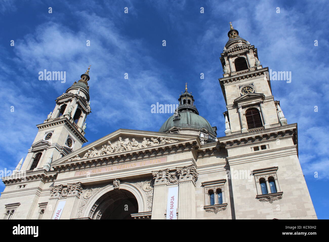 St.-Stephans Basilika in Budapest Stockfoto