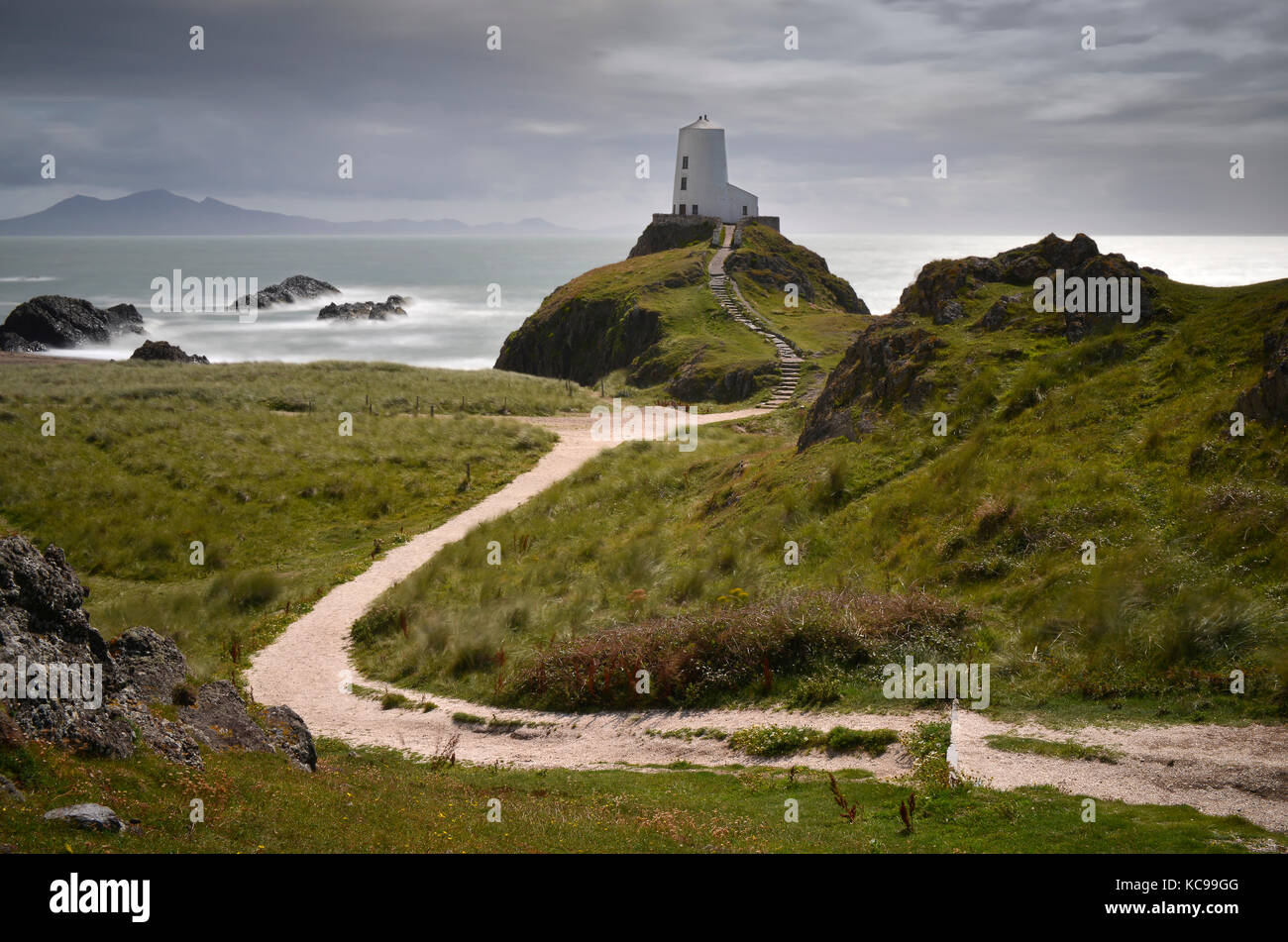 Llanddwyn Island Stockfoto