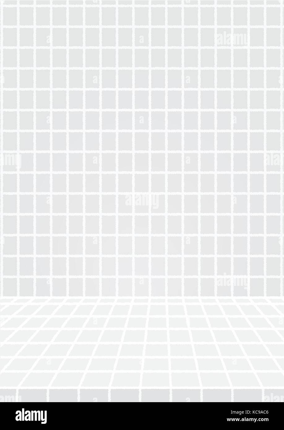 Vektor abstrakte Mosaik Fliesen- Hintergrund mit Graustufen Stil, Hintergrund Vektor Stock Vektor