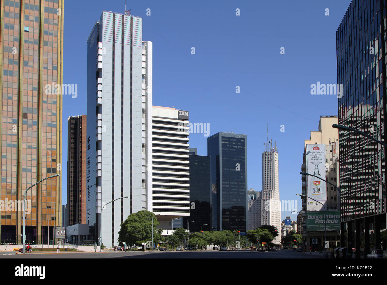 BUENOS AIRES, ARGENTINIEN, 5. JANUAR 2014 : Affair-Viertel in Buenos Aires. Buenos Aires ist eine der 20 größten Städte der Welt Stockfoto