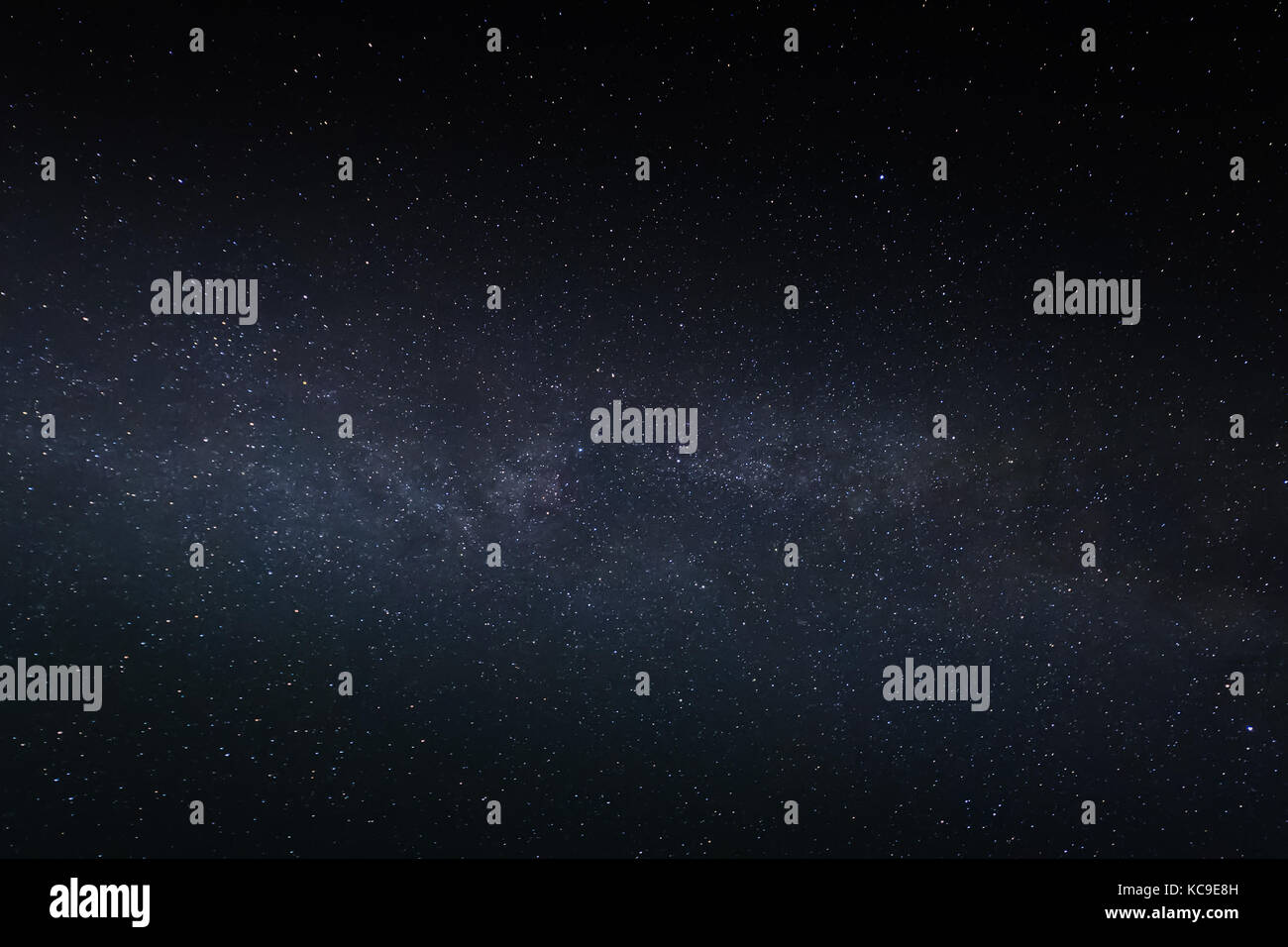 Galaxie Sterne am Nachthimmel Stockfoto