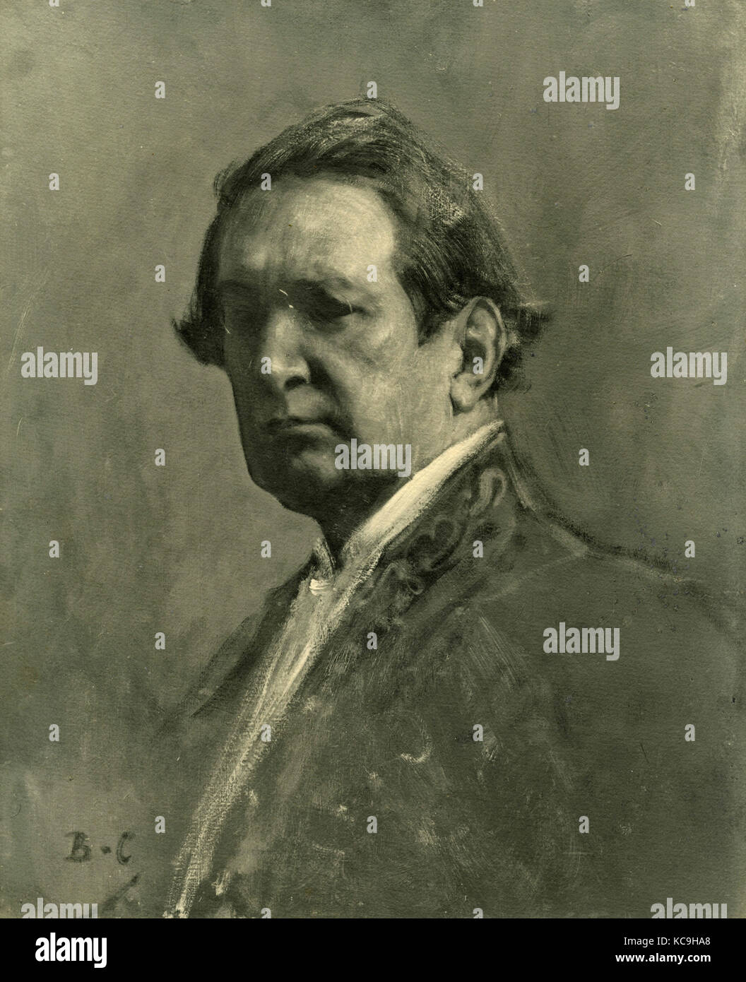 Portrait des französischen Politikers Benjamin Constant Stockfoto