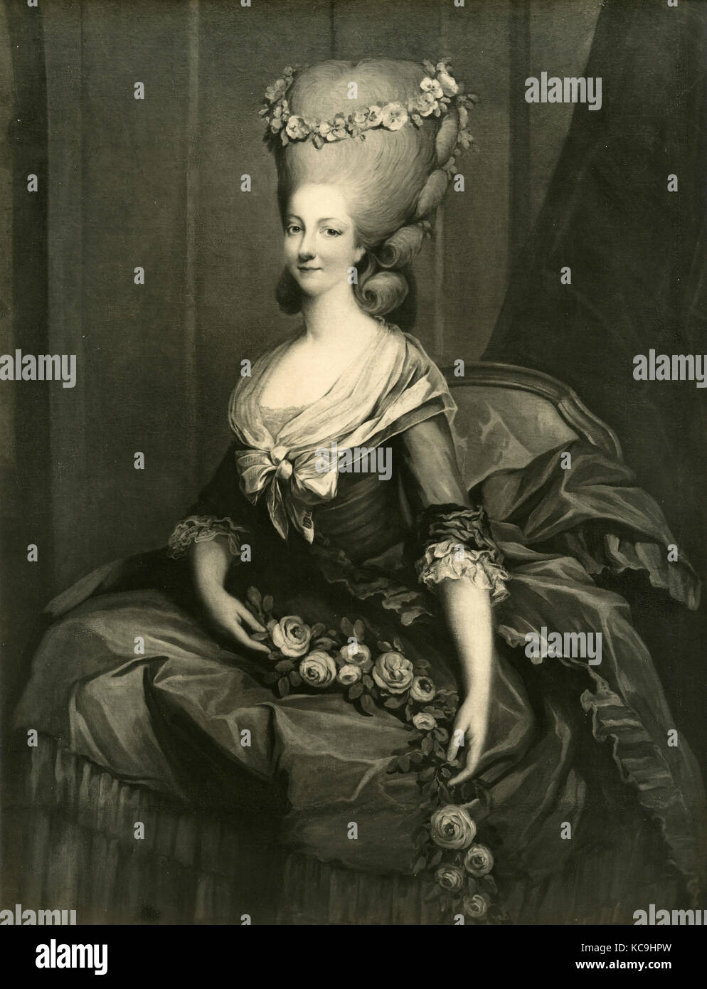 Prinzessin de Lamballe, Porträt Stockfoto
