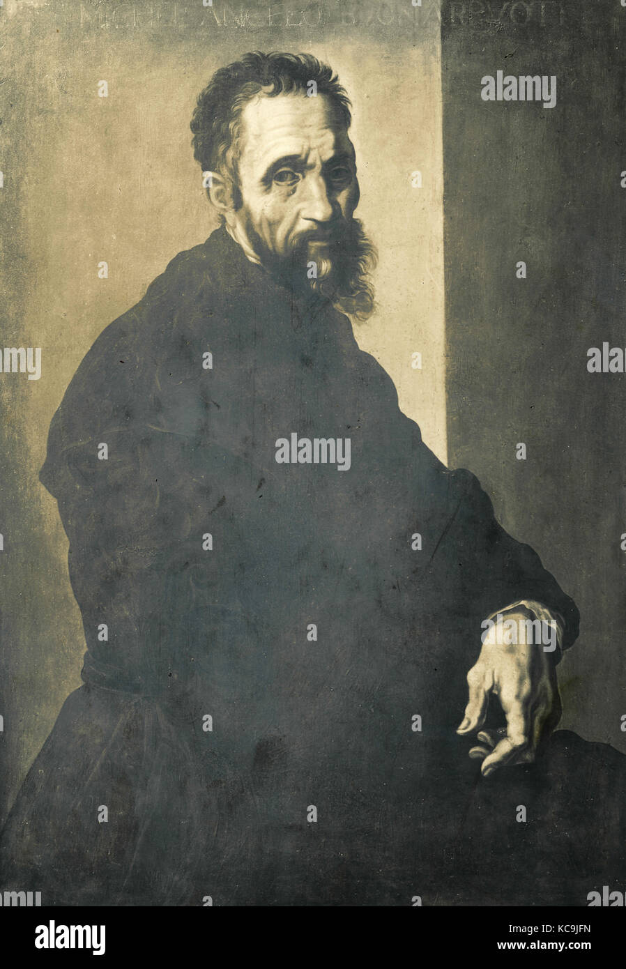 Michelangelo Buonarroti, Porträt Stockfoto
