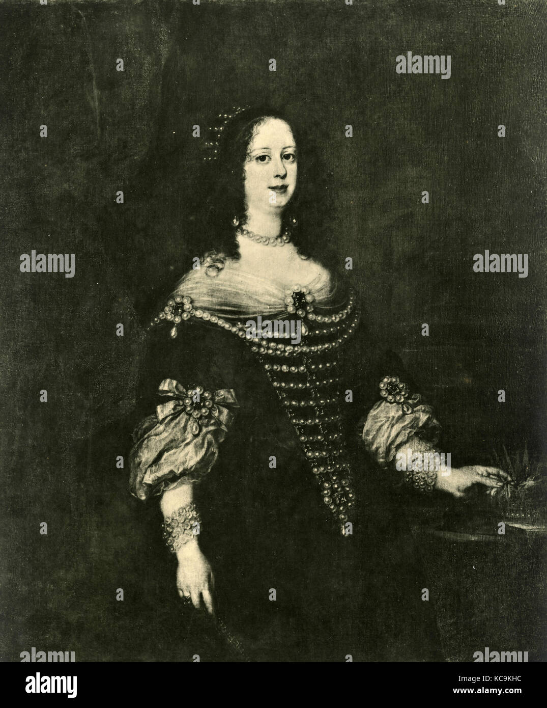 Vittoria della Rovere, Großherzogin von Toskana, Porträt Stockfoto