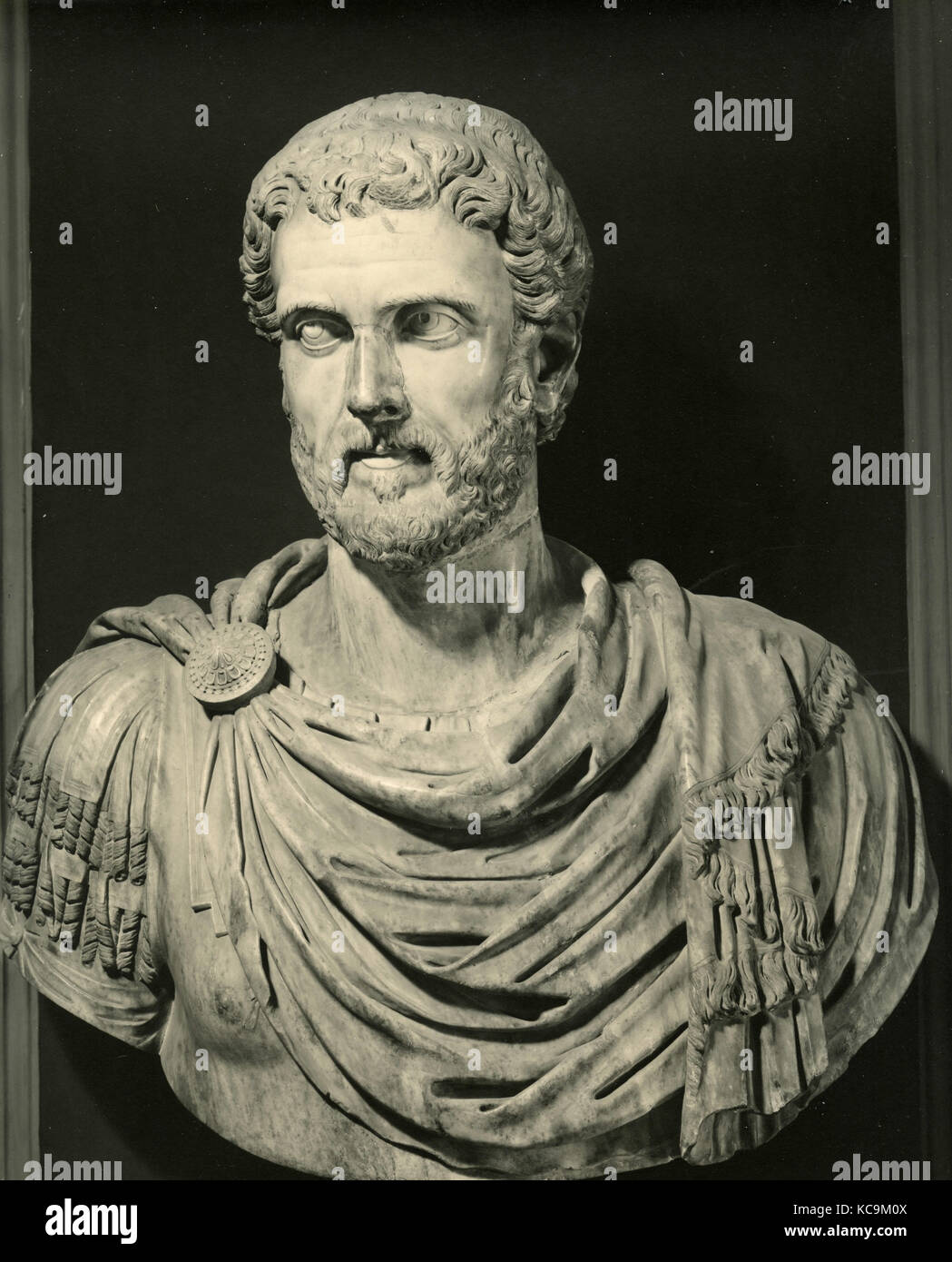 Antoninus Pius, römische Kaiser Skulptur Stockfoto