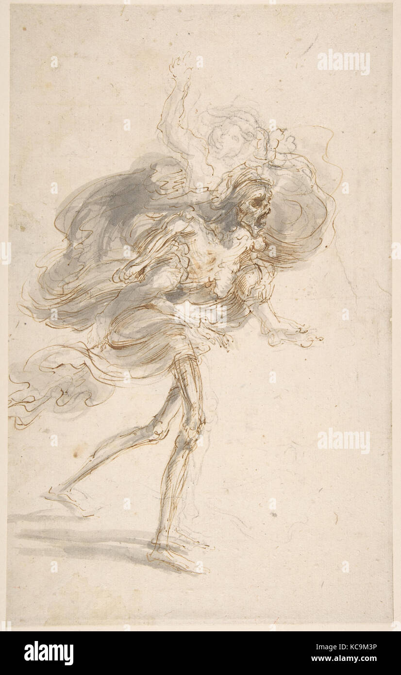 Tod ein Kind, Stefano Della Bella, 1610-64 Stockfoto