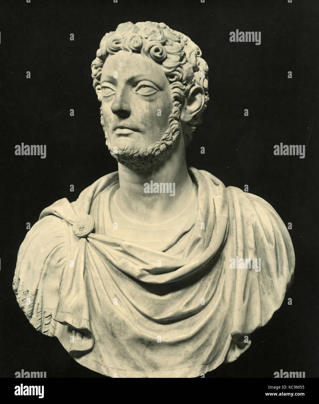 Commodus, römische Kaiser Skulptur Stockfoto