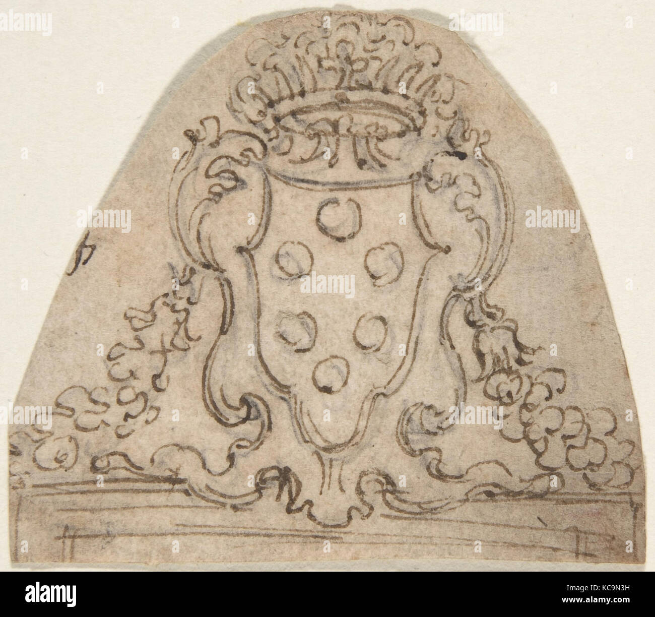 Medici Wappen auf einem Fenster der Türrahmen, Giovanni