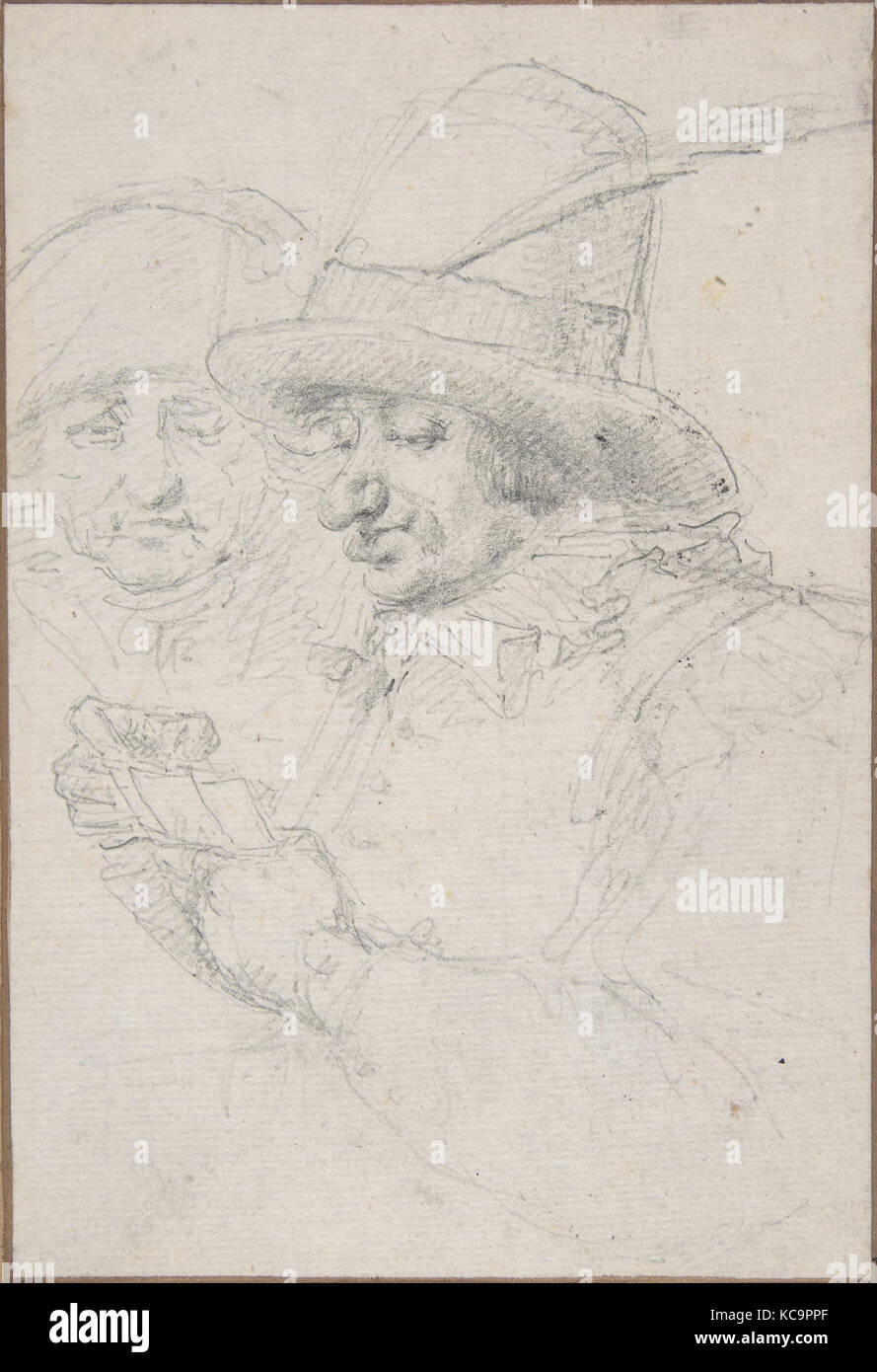 Ersetzungen in der Pariser Garde Spielkarten, Baron Dominique Vivant Denon, Ca. 1795 Stockfoto