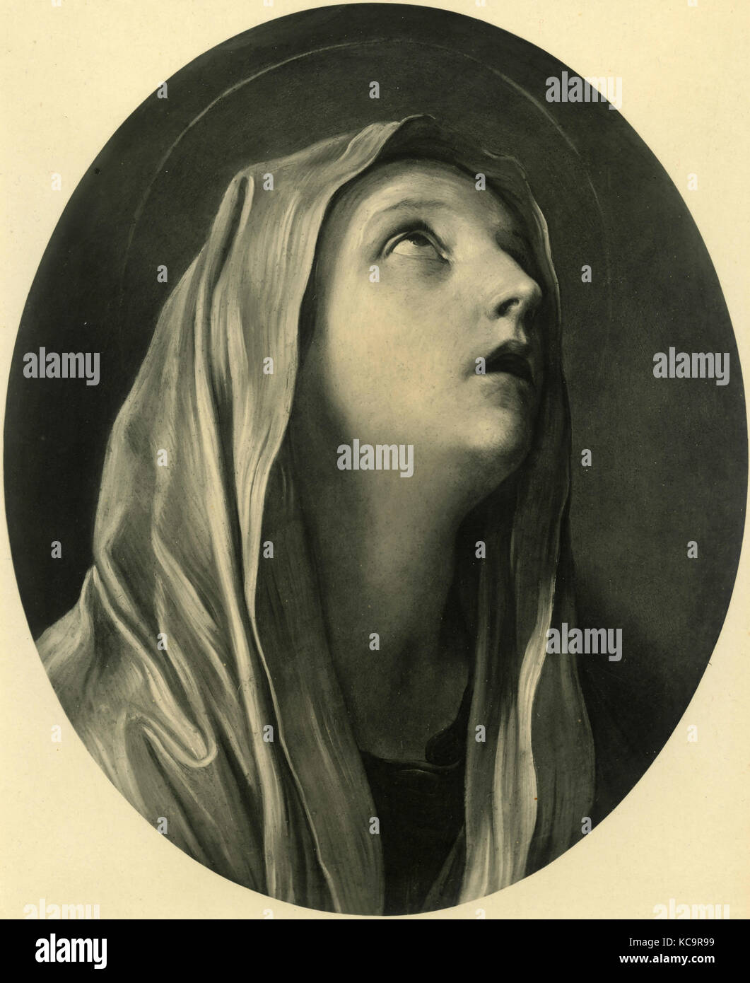 Unsere Liebe Frau von Trauer, Gemälde von Guido Reni Stockfoto