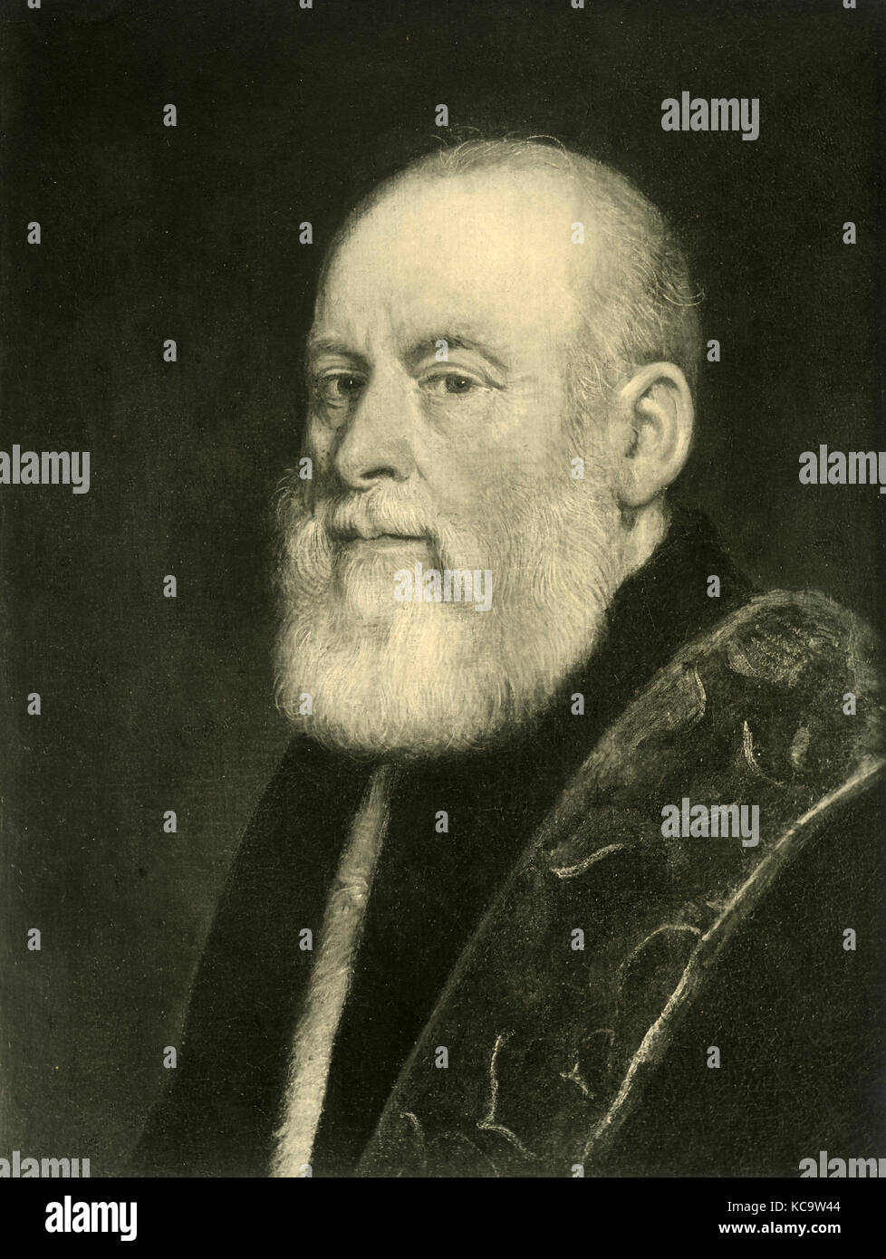 Portrait von Alessandro Contarini, Gemälde von Jacopo Robusti