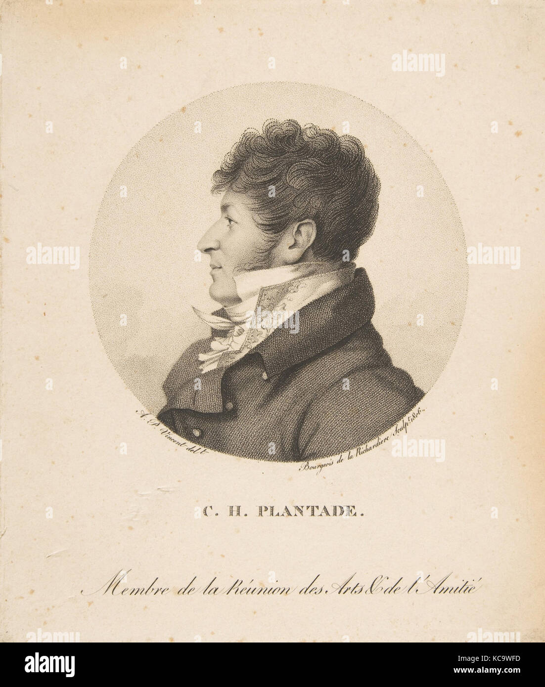 Antoine achille bourgeois de la richardiere Fotos und Bildmaterial in