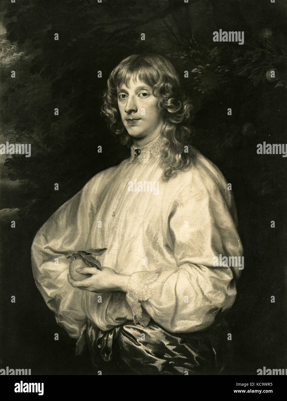 Porträt von Herzog von Richmond, Gemälde von Anton van Dyck Stockfoto