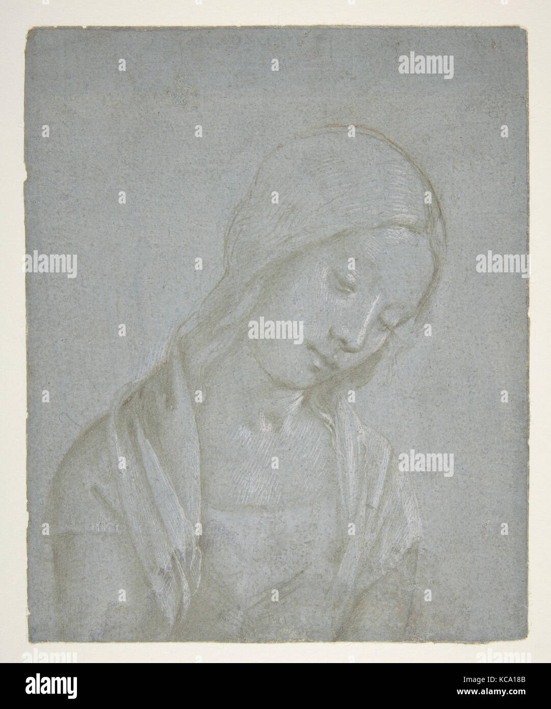 Büste einer jungen Frau, zurückzuführen auf Piero di Cosimo, Ca. 1495 Stockfoto