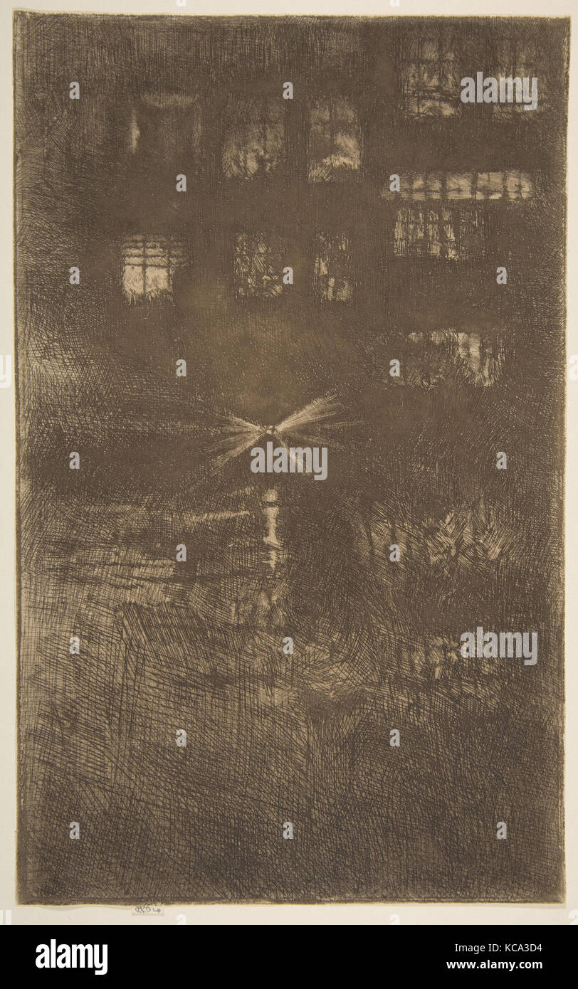 Nocturne: Dance House, James McNeill Whistler, 1889 Stockfoto