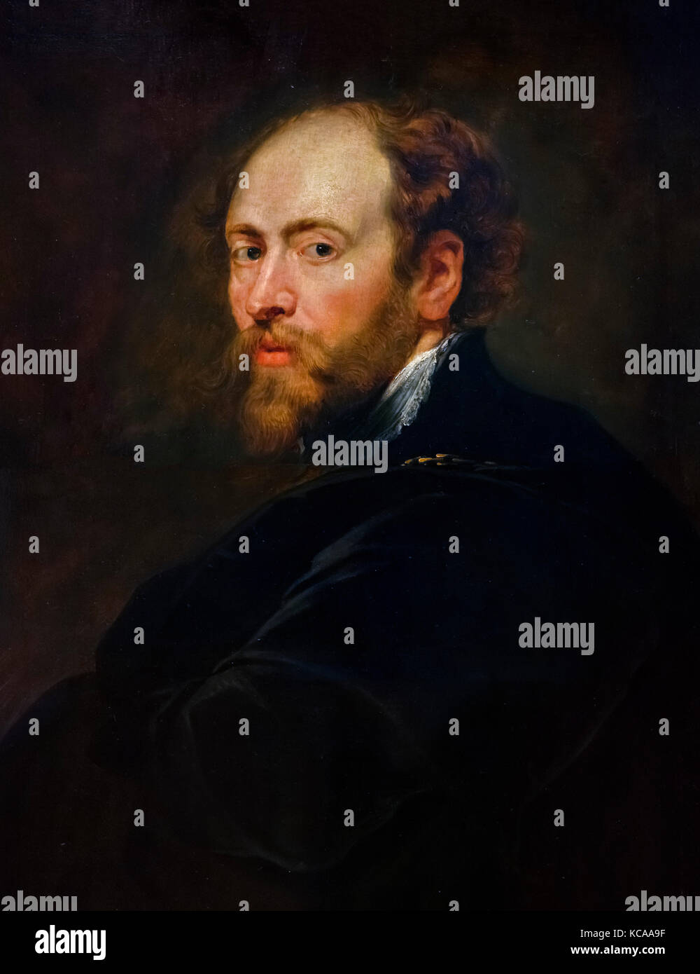 Self Portrait von Peter Paul Rubens (1577-1640), Öl auf Leinwand, c 1628. Stockfoto