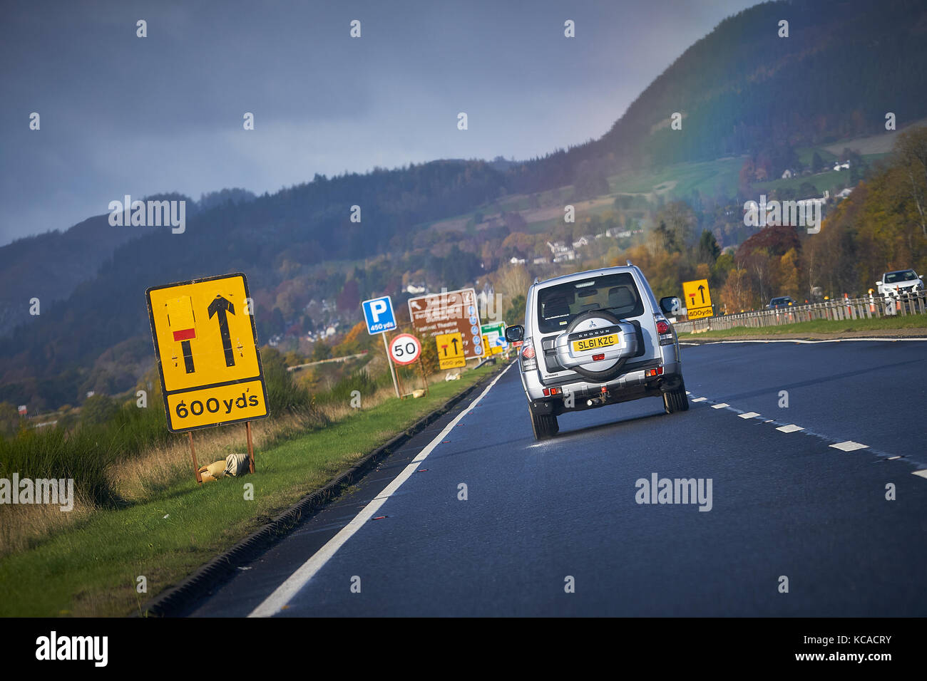 A9 motorway Fotos und Bildmaterial in hoher Auflösung Alamy